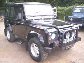Click on this photo of the Land Rover Defender 90 TD5 County Station Wagon Turbo Diesel Manual to enlarge... for sale at Diesel Centre Staplehurst - if this photo is missing try refreshing the page if the photo still doesn't appear this vehicle might be already sold - click the home button if you found this page via a search engine