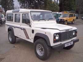 Click on this photo of the Land Rover Defender 110 TDi Station Wagon TDi 5 door 5-Speed to enlarge... for sale at Diesel Centre Staplehurst - if this photo is missing try refreshing the page if the photo still doesn't appear this vehicle might be already sold - click the home button if you found this page via a search engine